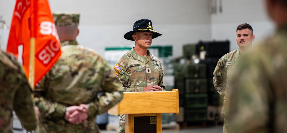 112 Signal Company Reactivates at Gowen Field
