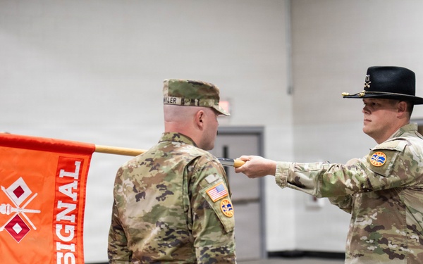 112 Signal Company Reactivates at Gowen Field.