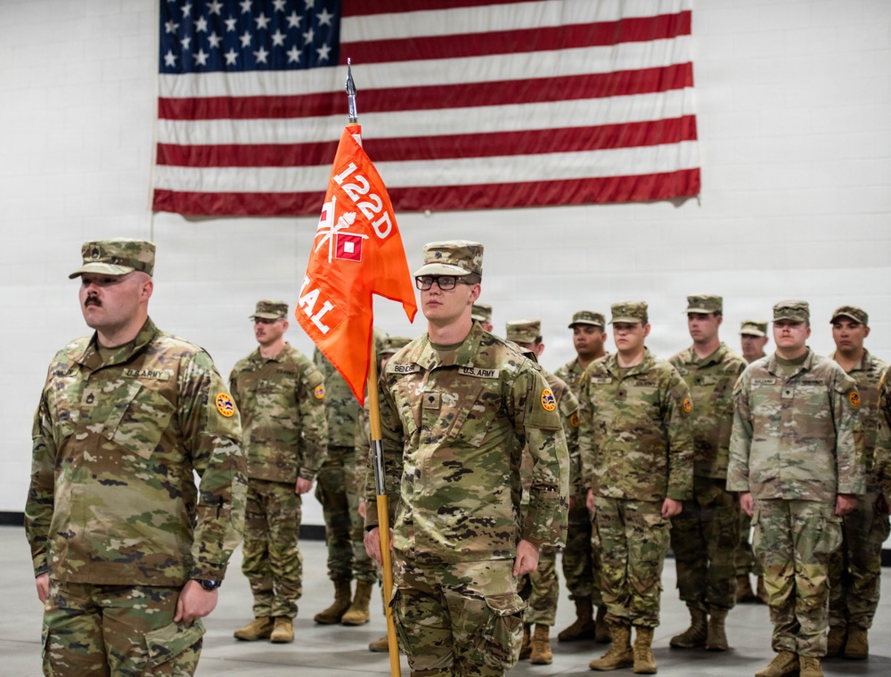 112 Signal Company Reactivates at Gowen Field.