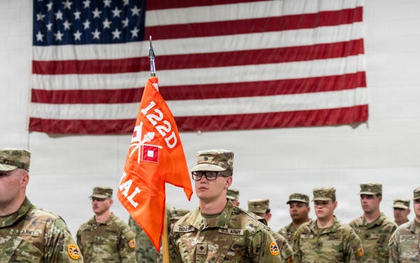 112 Signal Company Reactivates at Gowen Field.