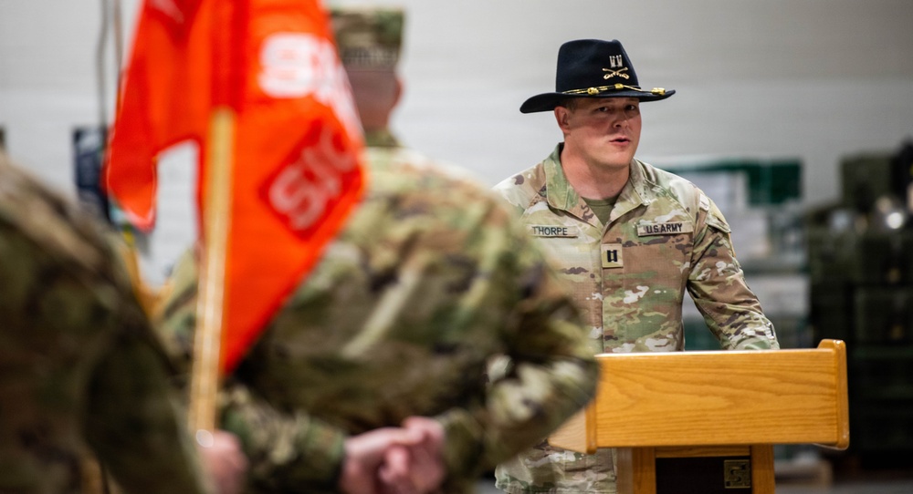 112 Signal Company Reactivates at Gowen Field.