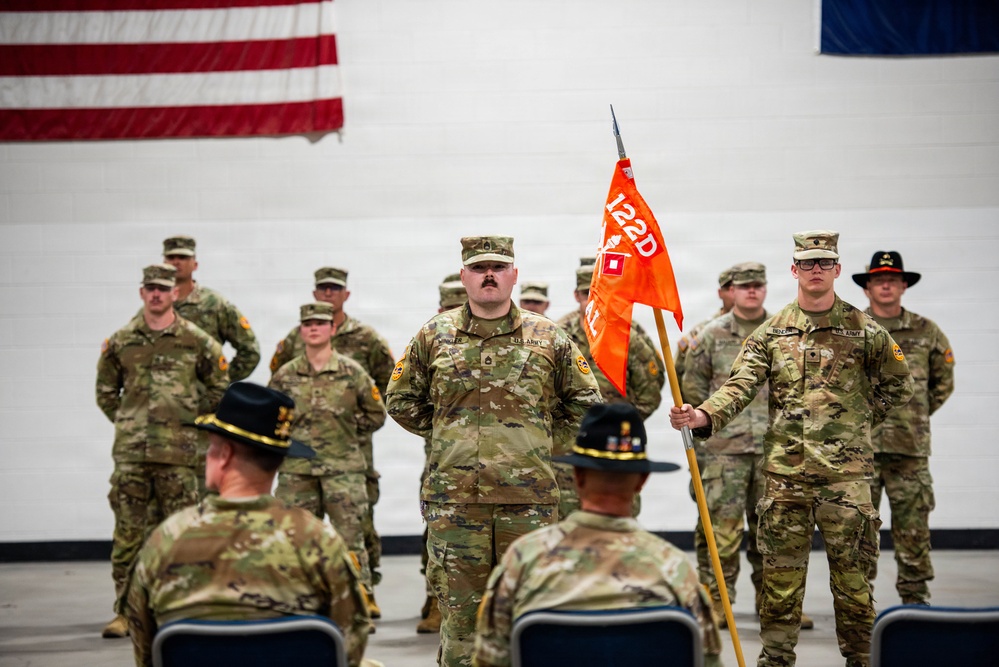112 Signal Company Reactivates at Gowen Field.