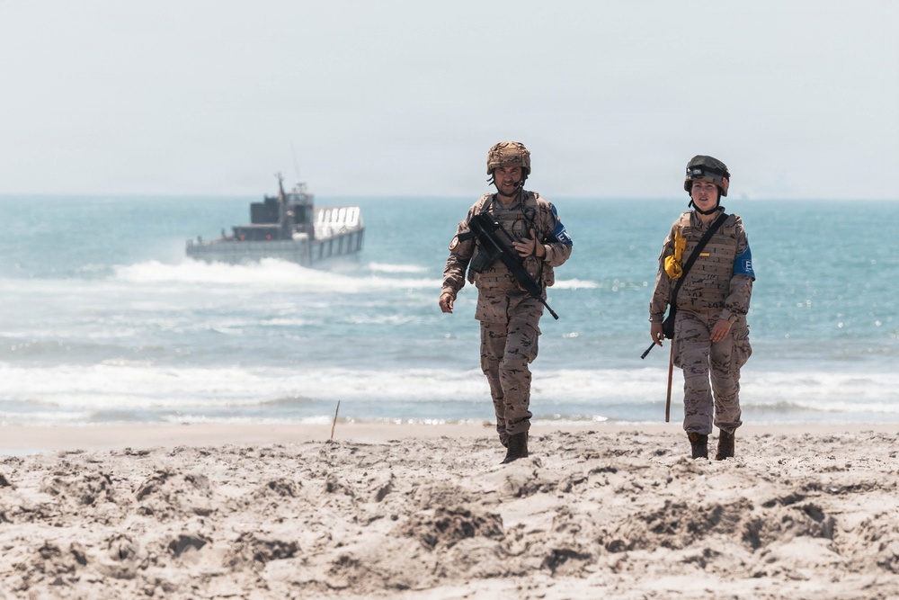 Fleet Exercise 250 | Spanish Marines Conduct Amphibious Landing on MCB Camp Lejeune