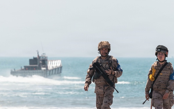 Fleet Exercise 250 | Spanish Marines Conduct Amphibious Landing on MCB Camp Lejeune
