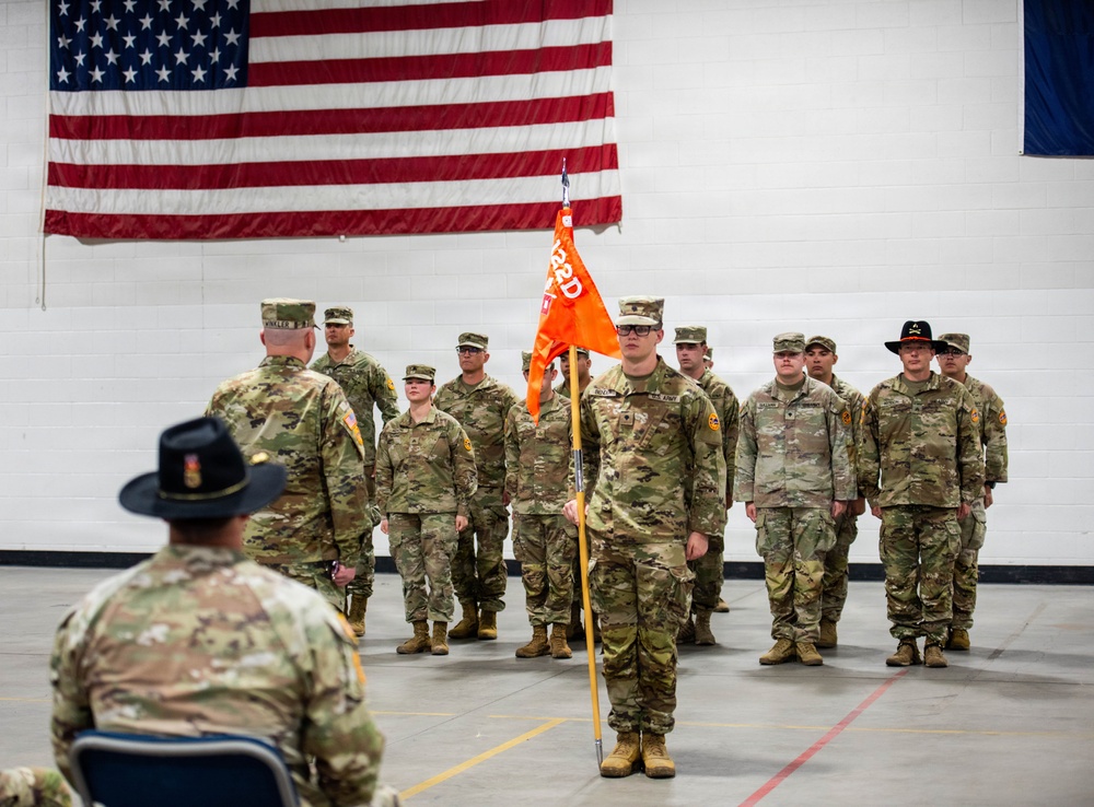 112 Signal Company Reactivates at Gowen Field.