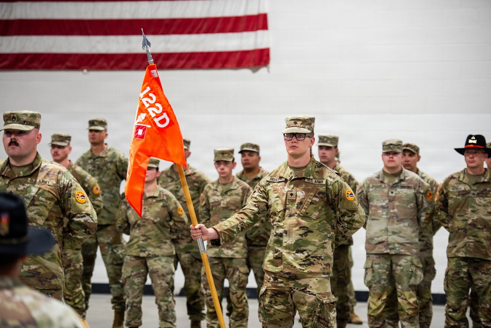 112 Signal Company Reactivates at Gowen Field.