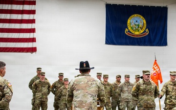 112 Signal Company Reactivates at Gowen Field.
