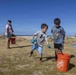 Sailors, Airmen Take Part in Sand Island State Recreation Area Cleanup