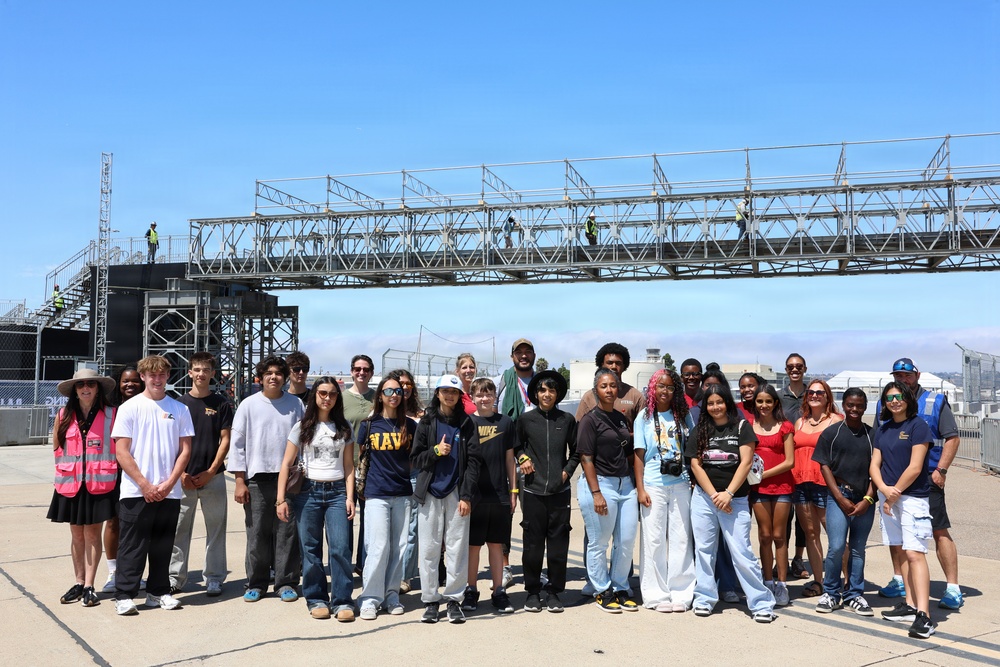 Boys &amp; Girls Club of America tours NASNI racetrack