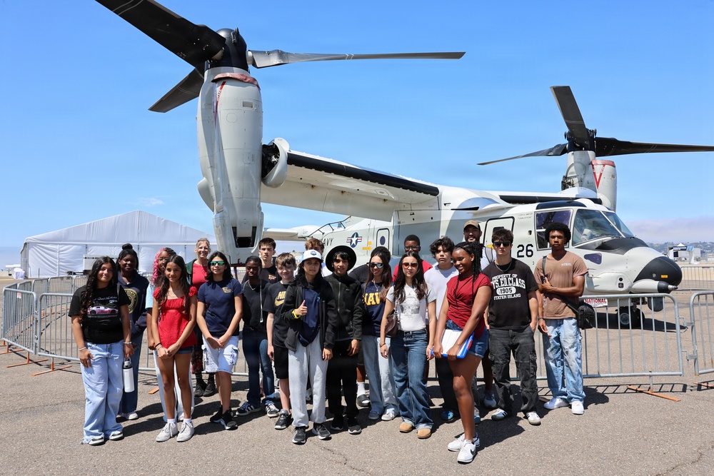 Boys &amp; Girls Club of America tours NASNI racetrack