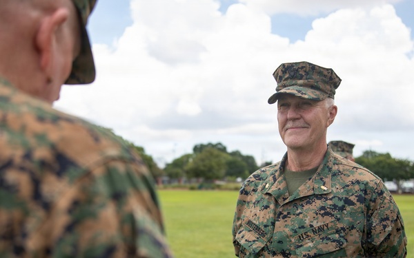U.S. Sailor Earns Fleet Marine Forces Pin at the Age of 67 in New Orleans