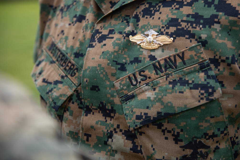 U.S. Sailor Earns Fleet Marine Forces Pin at the Age of 67 in New Orleans