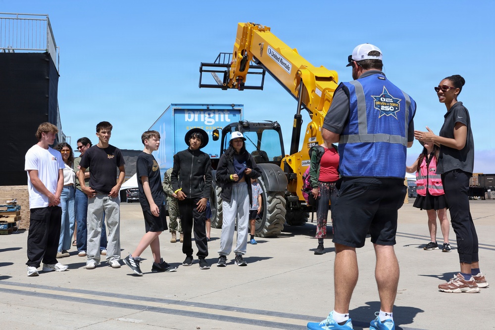 Boys &amp; Girls Club of America tours NASNI racetrack