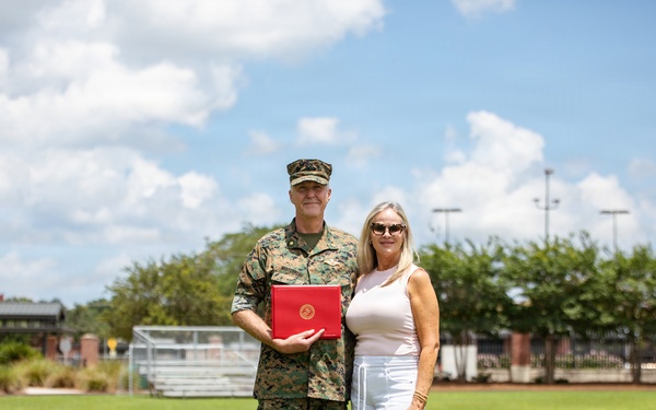 U.S. Sailor Earns Fleet Marine Forces Pin at the Age of 67 in New Orleans