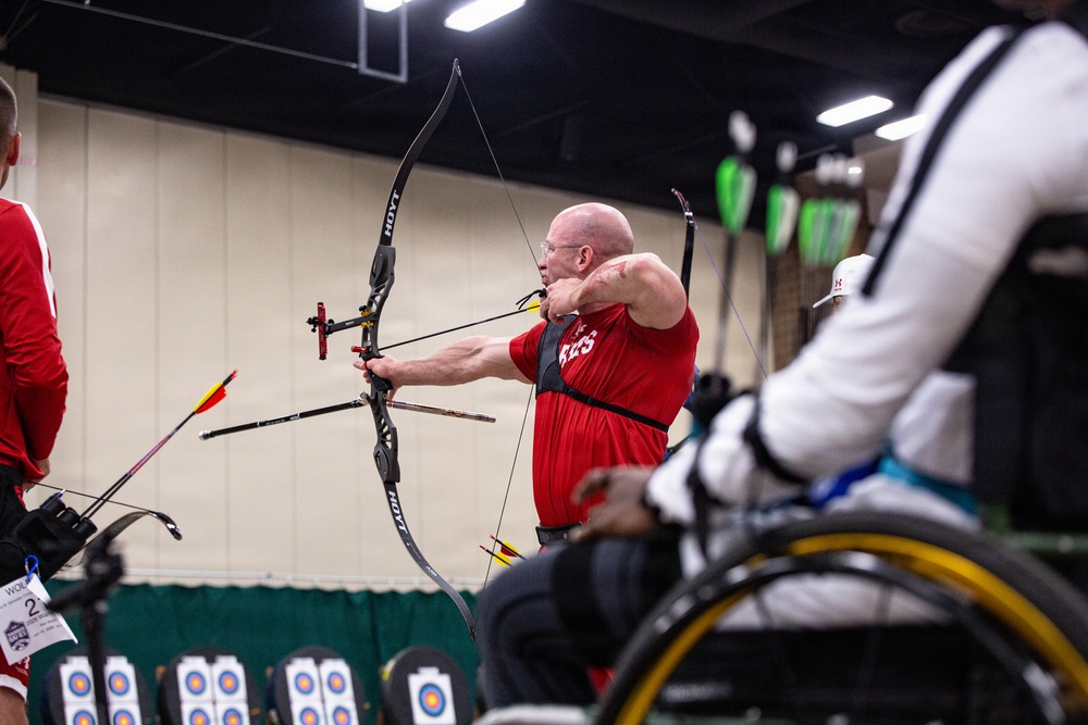 Team Marine Corps Targets Medals in Warrior Games Archery