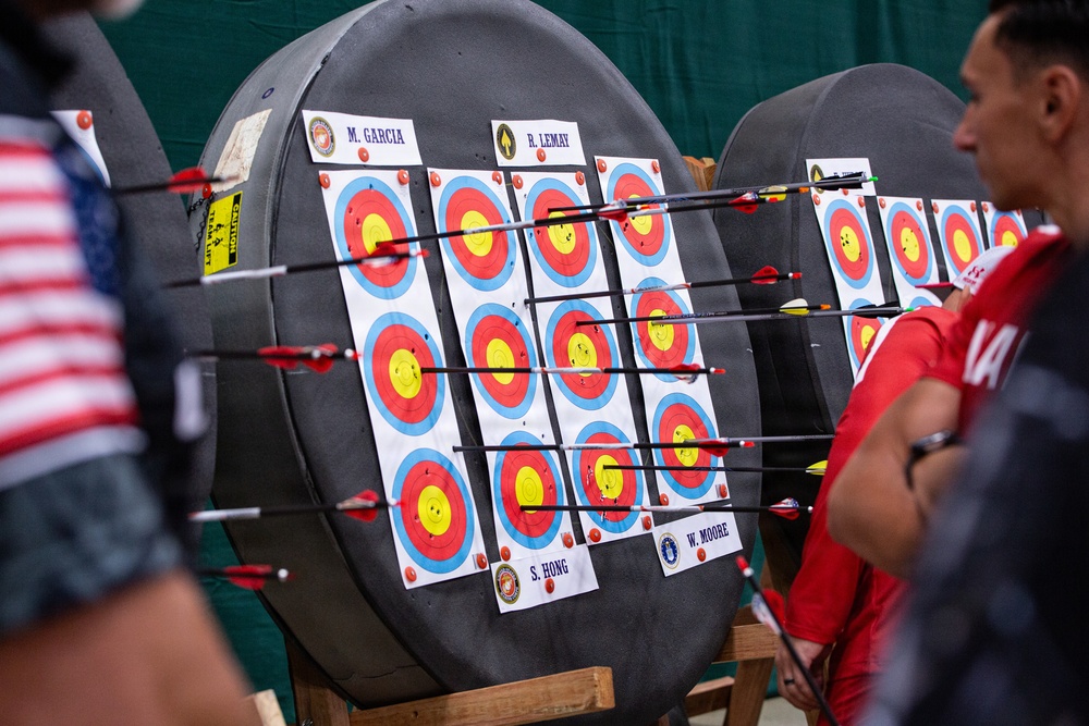Team Marine Corps Targets Medals in Warrior Games Archery