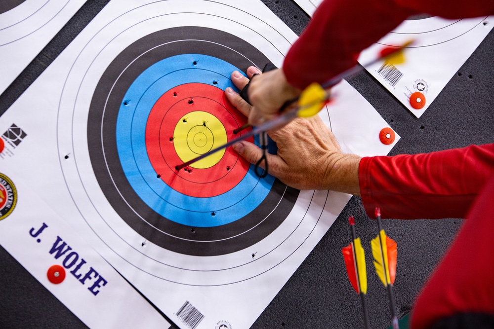 Team Marine Corps Targets Medals in Warrior Games Archery