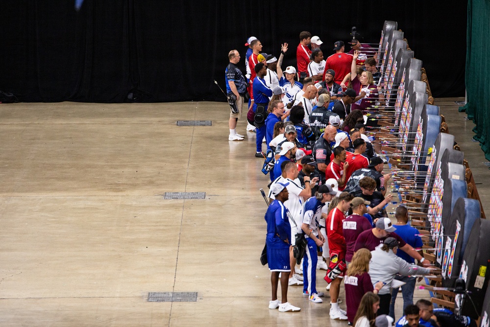 Team Marine Corps Targets Medals in Warrior Games Archery