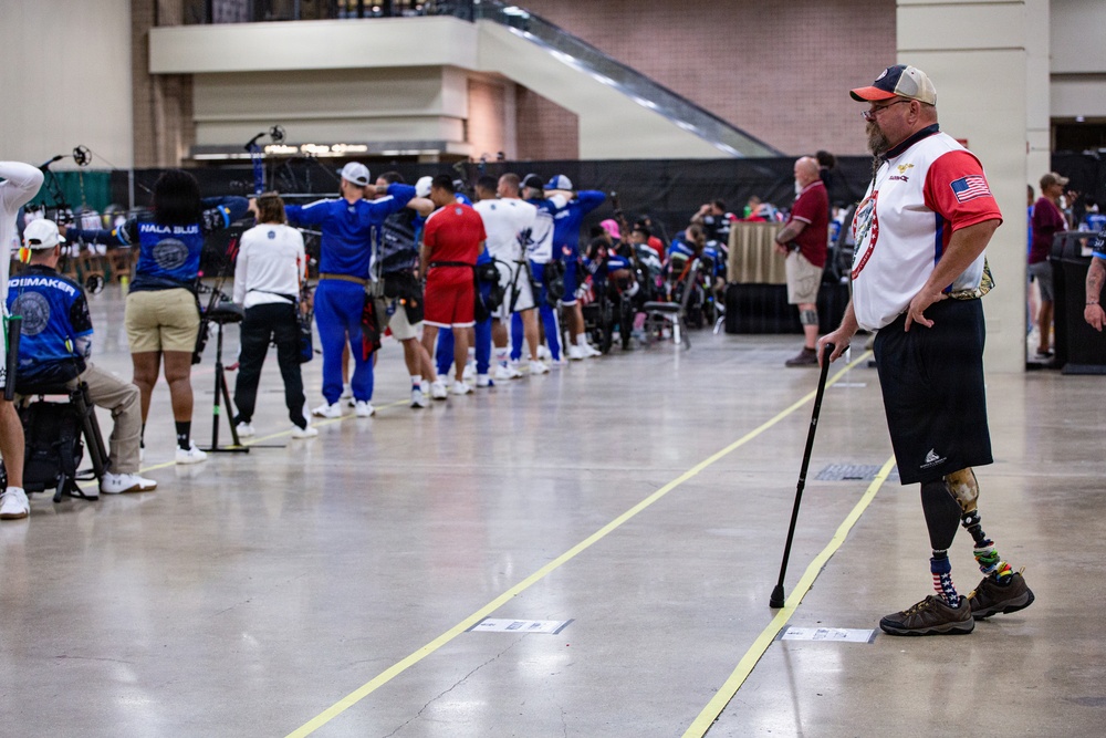 Team Marine Corps Targets Medals in Warrior Games Archery