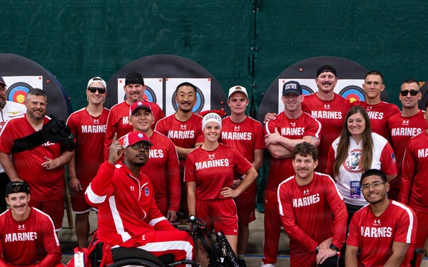Team Marine Corps Targets Medals in Warrior Games Archery