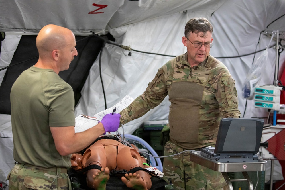 Operation Sentinel Justice Enhances Medical Readiness at Camp Beauregard