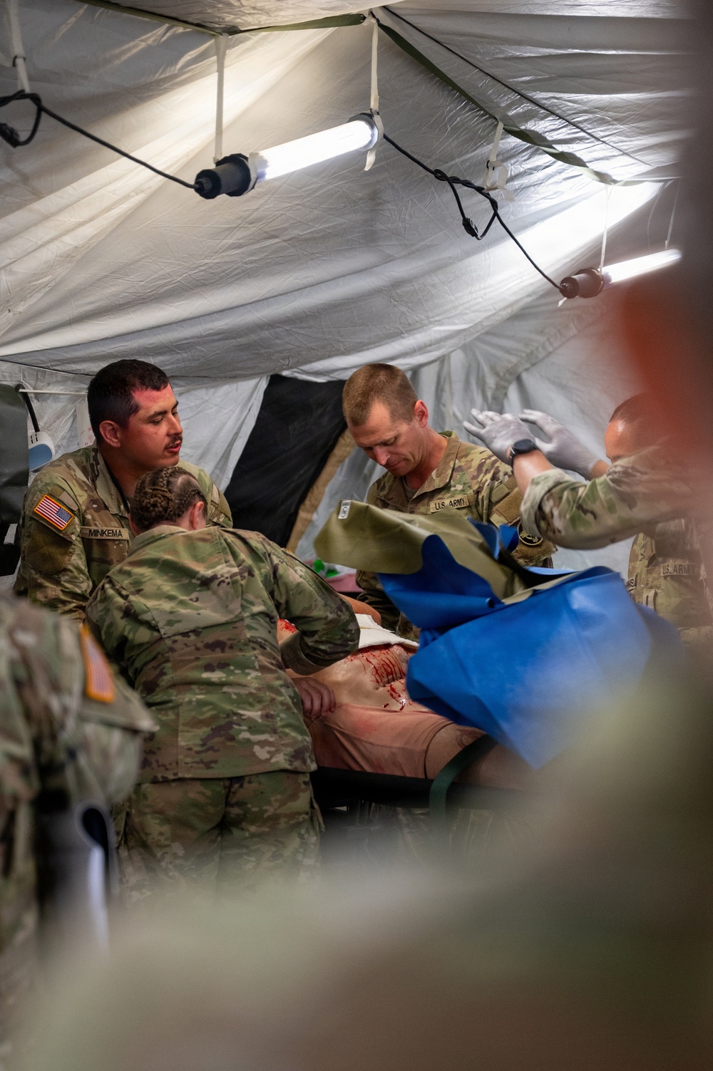 338th Medical Brigade Surgical Cut Suit