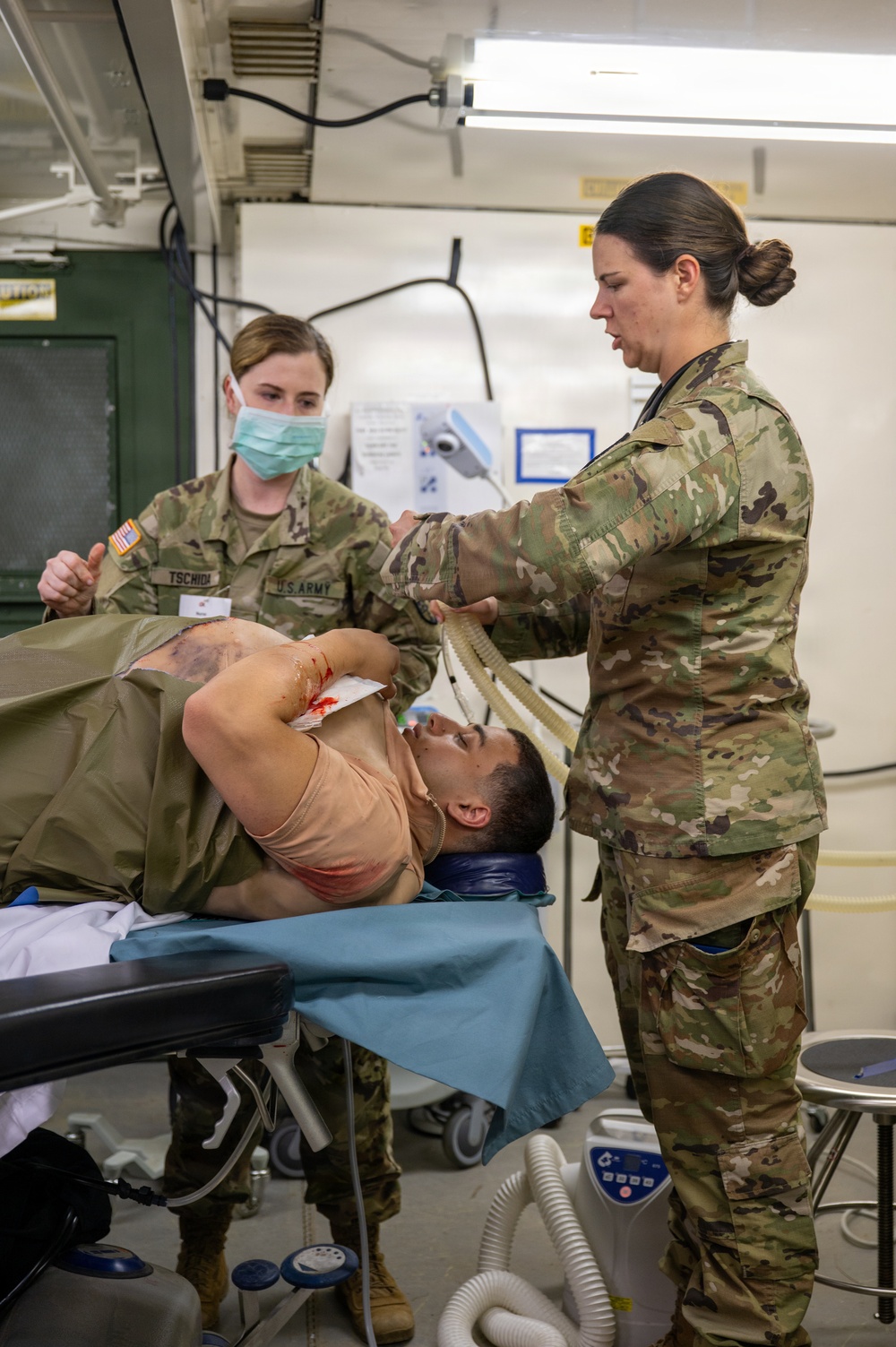 338th Medical Brigade Surgical Cut Suit