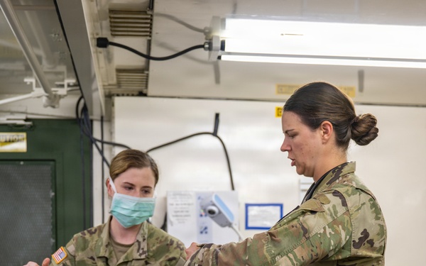338th Medical Brigade Surgical Cut Suit