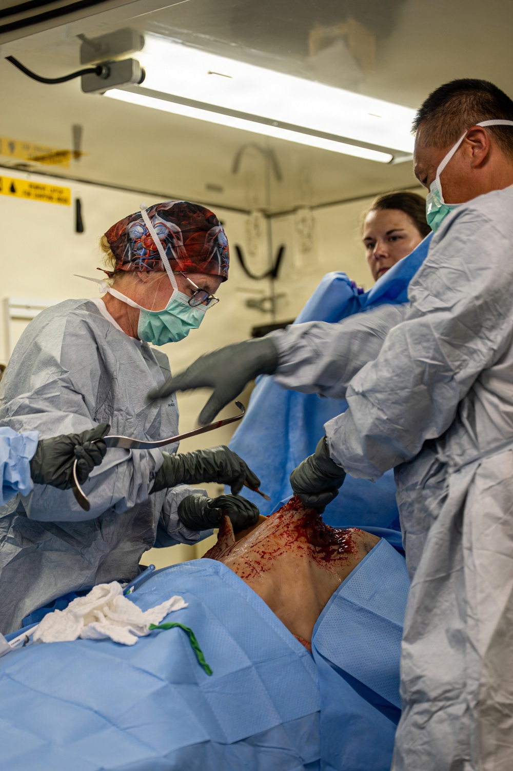 338th Medical Brigade Surgical Cut Suit