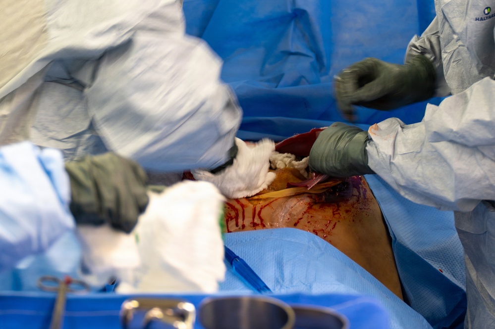 338th Medical Brigade Surgical Cut Suit