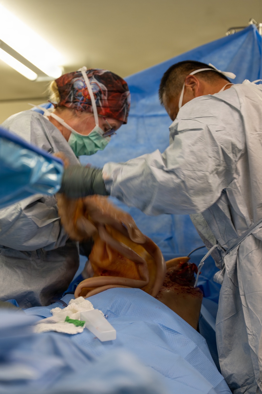 338th Medical Brigade Surgical Cut Suit