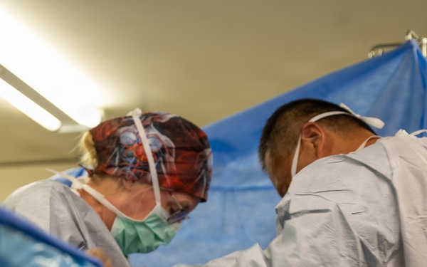 338th Medical Brigade Surgical Cut Suit