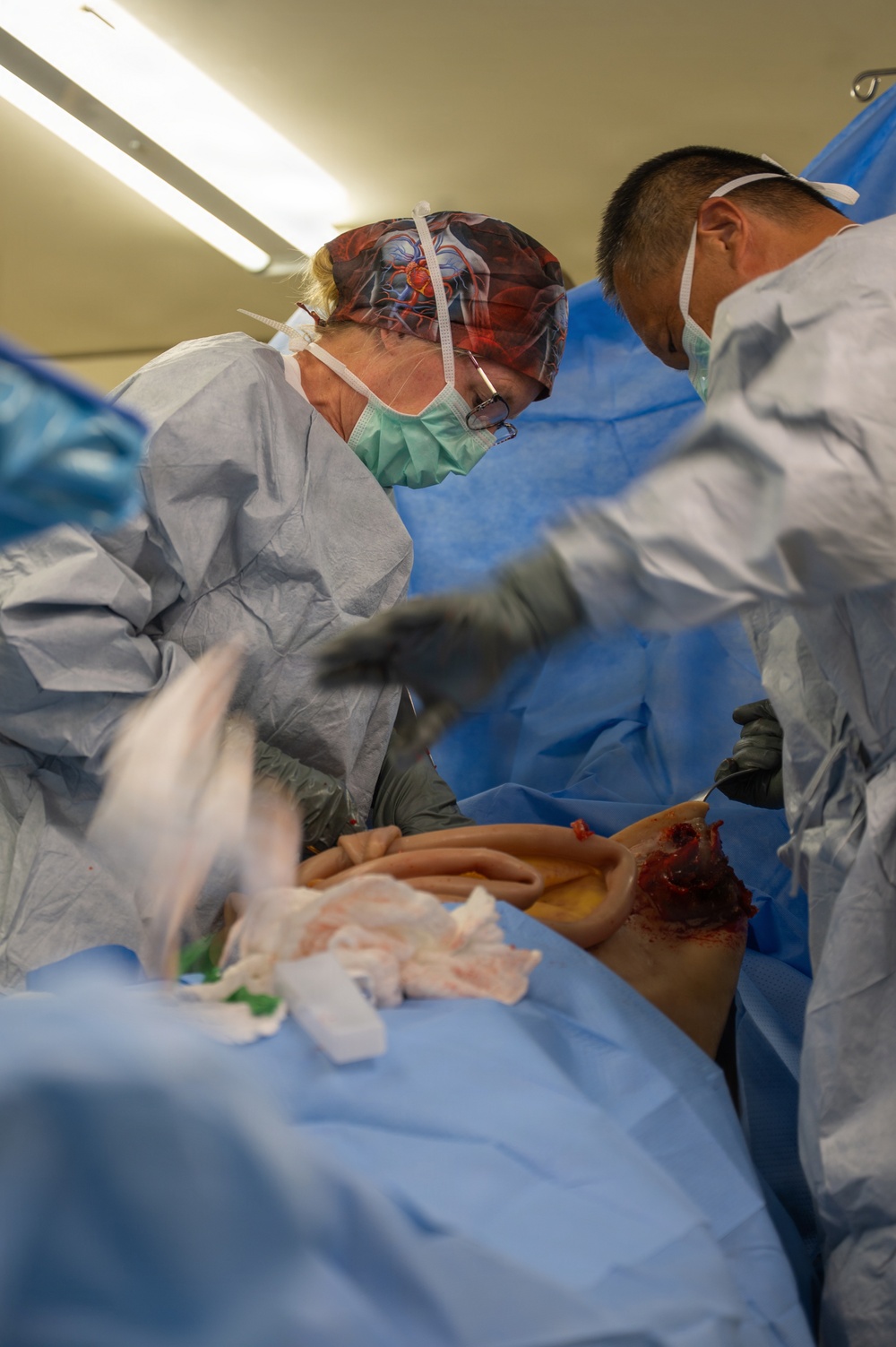 338th Medical Brigade Surgical Cut Suit