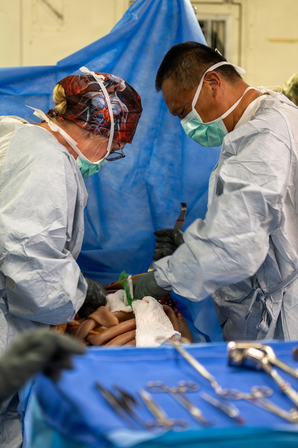 338th Medical Brigade Surgical Cut Suit