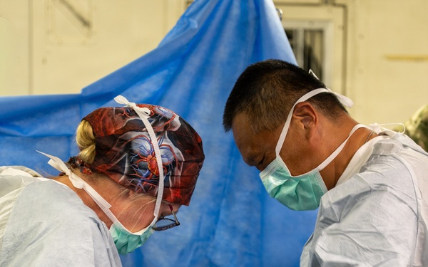 338th Medical Brigade Surgical Cut Suit