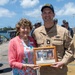 USS Toledo (SSN 769) Sailor receives the    Rear Adm. Willis A. “Pilly” Lent Tactics and Warfighting Award