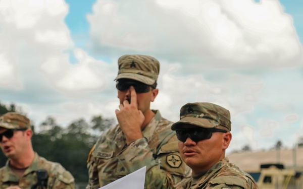 737th Transportation Company transports fuel to Keesler Air Force Base during Operation Sentinel Justice