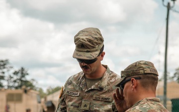 737th Transportation Company transports fuel to Keesler Air Force Base during Operation Sentinel Justice
