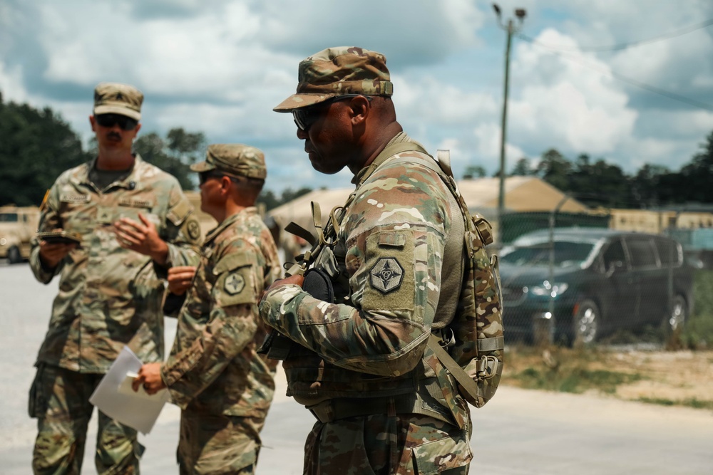 737th Transportation Company transports fuel to Keesler Air Force Base during Operation Sentinel Justice