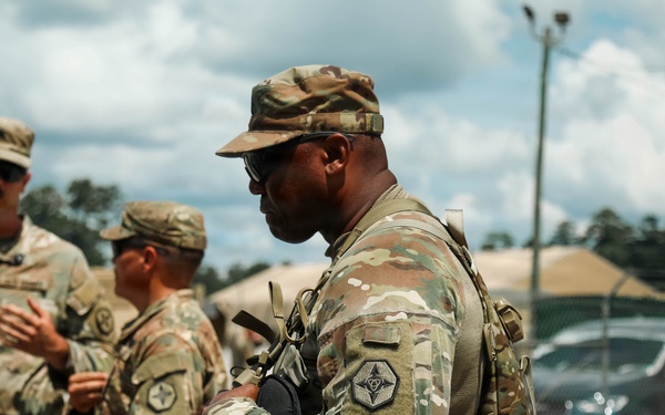 737th Transportation Company transports fuel to Keesler Air Force Base during Operation Sentinel Justice