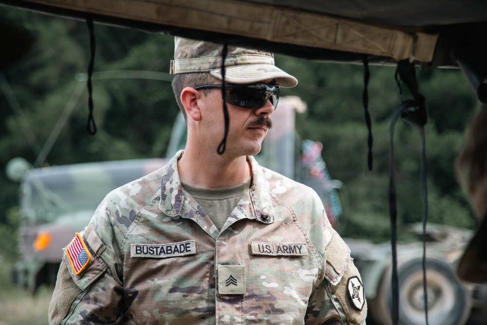 737th Transportation Company transports fuel to Keesler Air Force Base during Operation Sentinel Justice