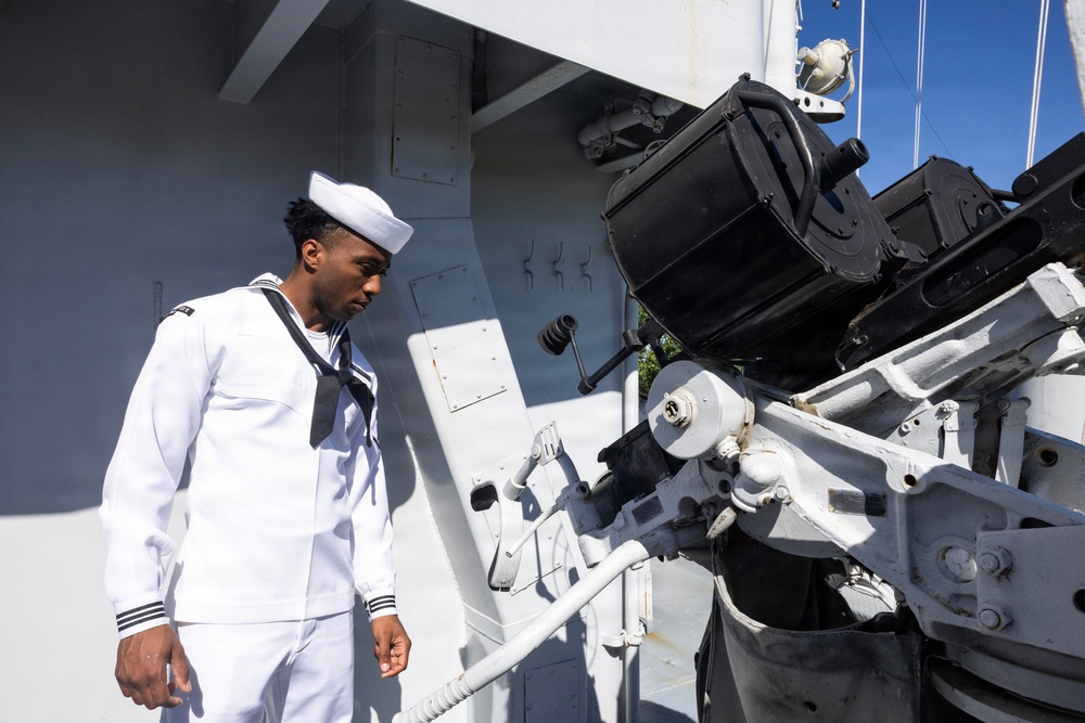 Sailors Visit Freedom Park During Omaha Navy Week