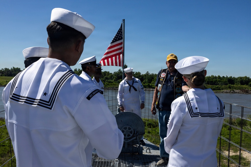 Sailors Visit Freedom Park During Omaha Navy Week
