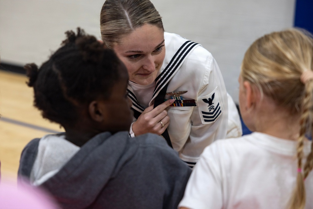 Sailors Visit Omaha-area YMCA During Omaha Navy Week