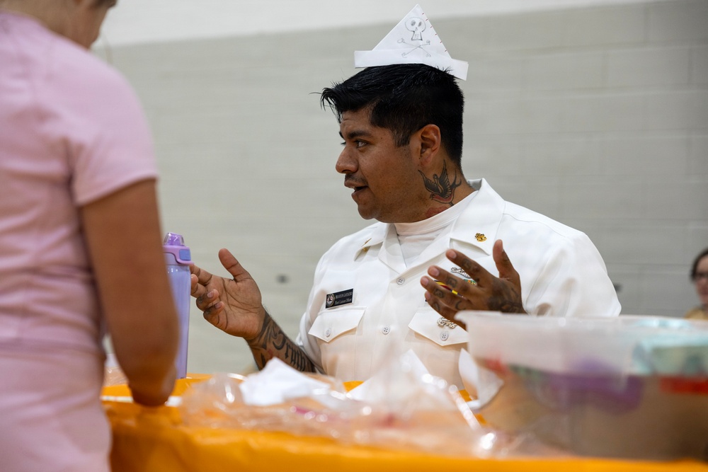 Sailors Visit Omaha-area YMCA During Omaha Navy Week