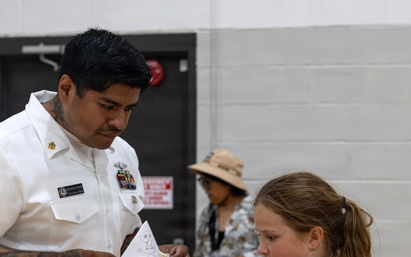 Sailors Visit Omaha-area YMCA During Omaha Navy Week