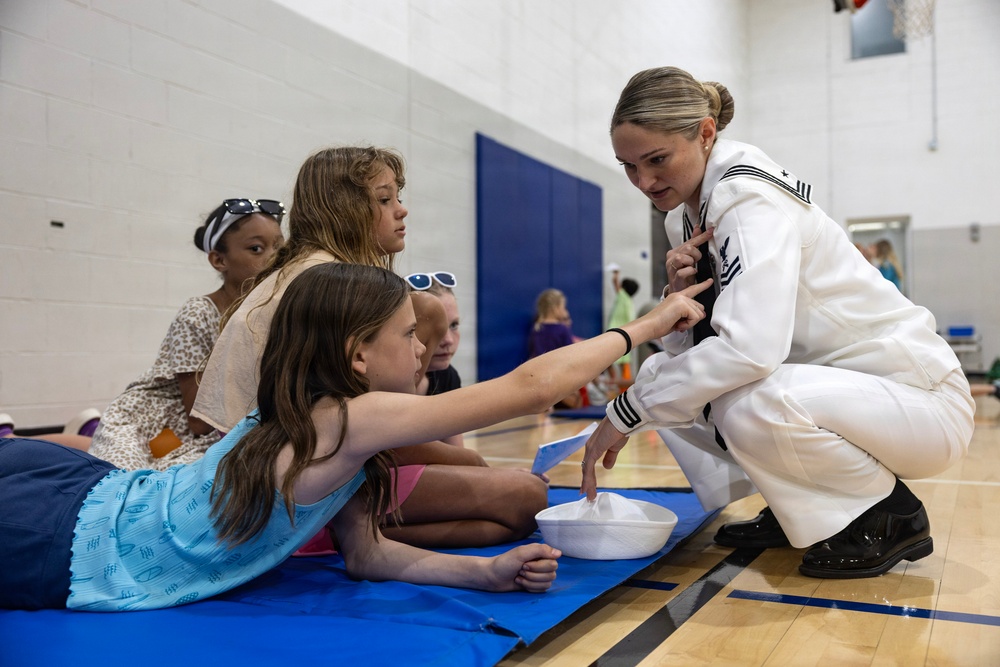 Sailors Visit Omaha-area YMCA During Omaha Navy Week
