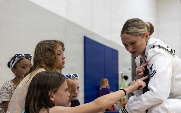 Sailors Visit Omaha-area YMCA During Omaha Navy Week