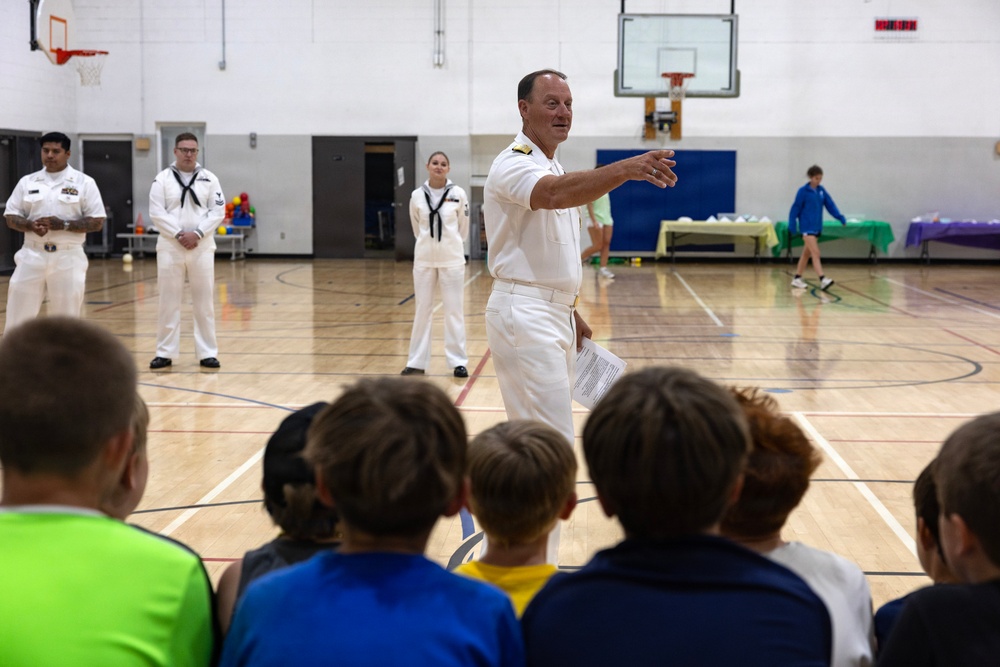 Sailors Visit Omaha-area YMCA During Omaha Navy Week