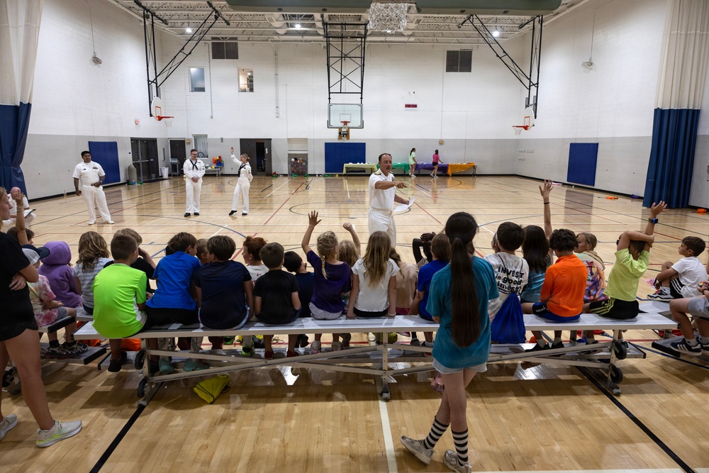 Sailors Visit Omaha-area YMCA During Omaha Navy Week